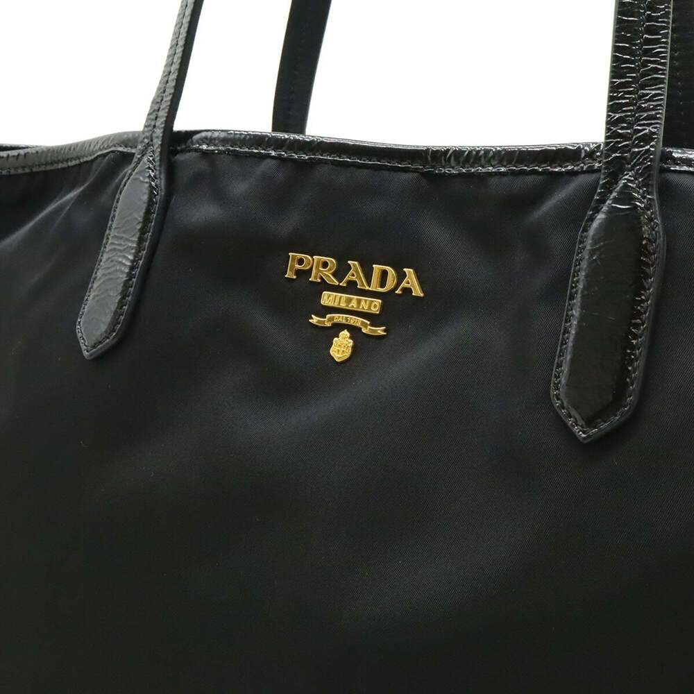 PRADA Black Leather Shoulder Bag - Picture 8 of 8